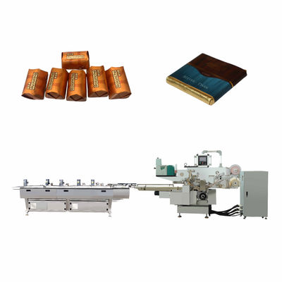 Automatische Hochgeschwindigkeits-Schokoladen-Faltverpackungsmaschine mit 1800 kg-Gewicht