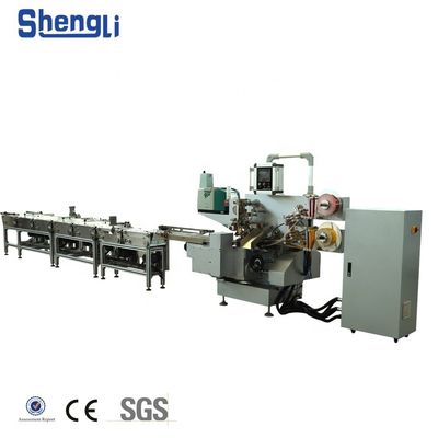 10-80*4-45*4-35 MM Schokoladengröße Automatische Keks-Faltverpackungsmaschine mit Getriebe