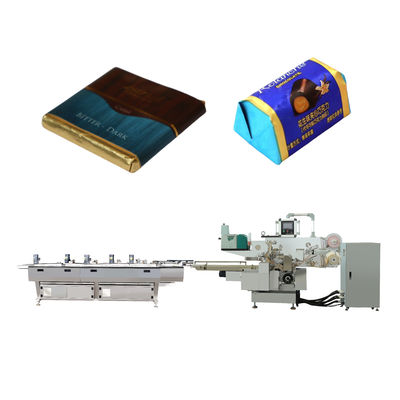 Schokoladenfaltenverpackungsmaschine BOPP-Papier mit automatischer Aufmachung