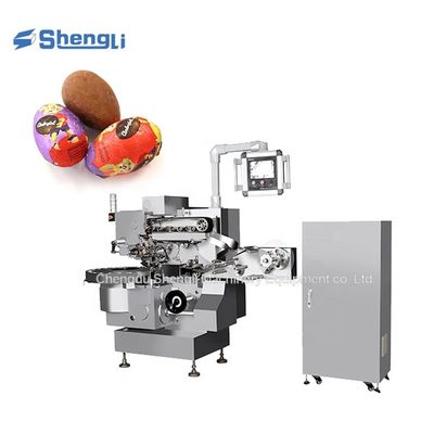 Schokoladen-Hohl-Ei-/Kugelfolien-Wickelmaschine mit langer Lebensdauer bei 220 V Spannung
