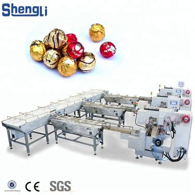 Multifunktionsverpackungsmaschine für die individuell angepasste Schokoladenwaferballverarbeitungslinie