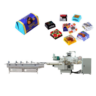 Multifunktions-Faltverpackungs- und Verpackungsmaschine für Lebensmittel / Süßigkeiten / Schokoladenbar
