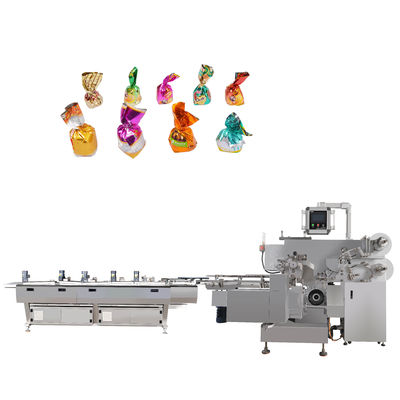 Vollautomatische Süßigkeiten/Schokolade Top-Wendung Verpackungsmaschine für Kundenanforderungen