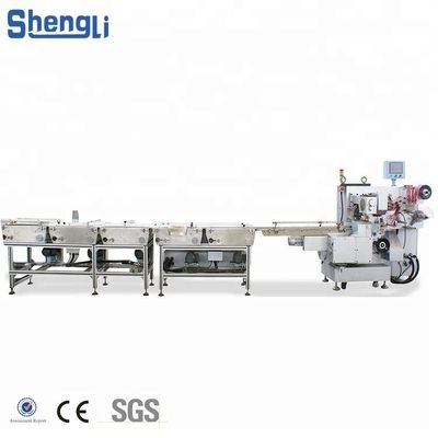 Automatische Doppeldreh-Süßwarenverpackungsmaschine für L 15-55 W 5-30 H 2-25 mm Produkte