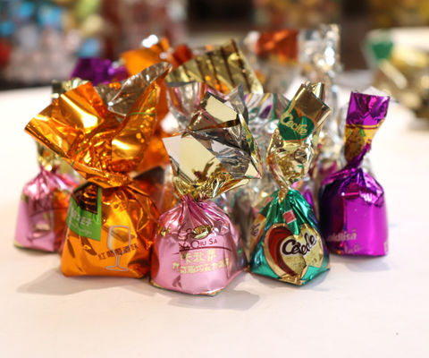 Schokoladen-Silber-Verpackungsmaschine mit individuellem Schlüssel für Süßigkeitenverpackungen