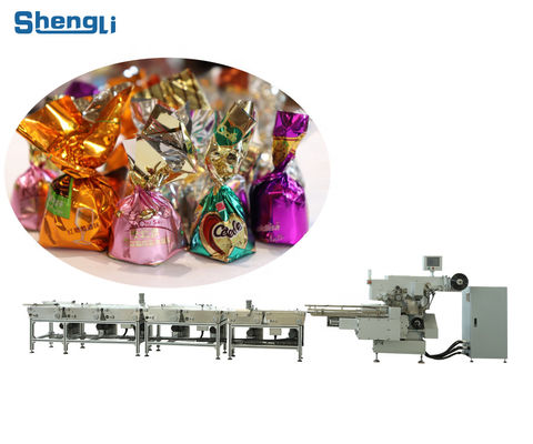 Schokoladen-Silber-Verpackungsmaschine mit individuellem Schlüssel für Süßigkeitenverpackungen