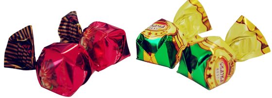 Maschinenkapazität 300 Stück/min. Automatische Schokoladen-/Süßigkeitsverpackungsmaschine