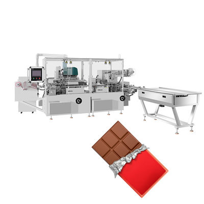 Verpackungsmaschine für Schokoladentabletten mit Doppelschichtverpackung